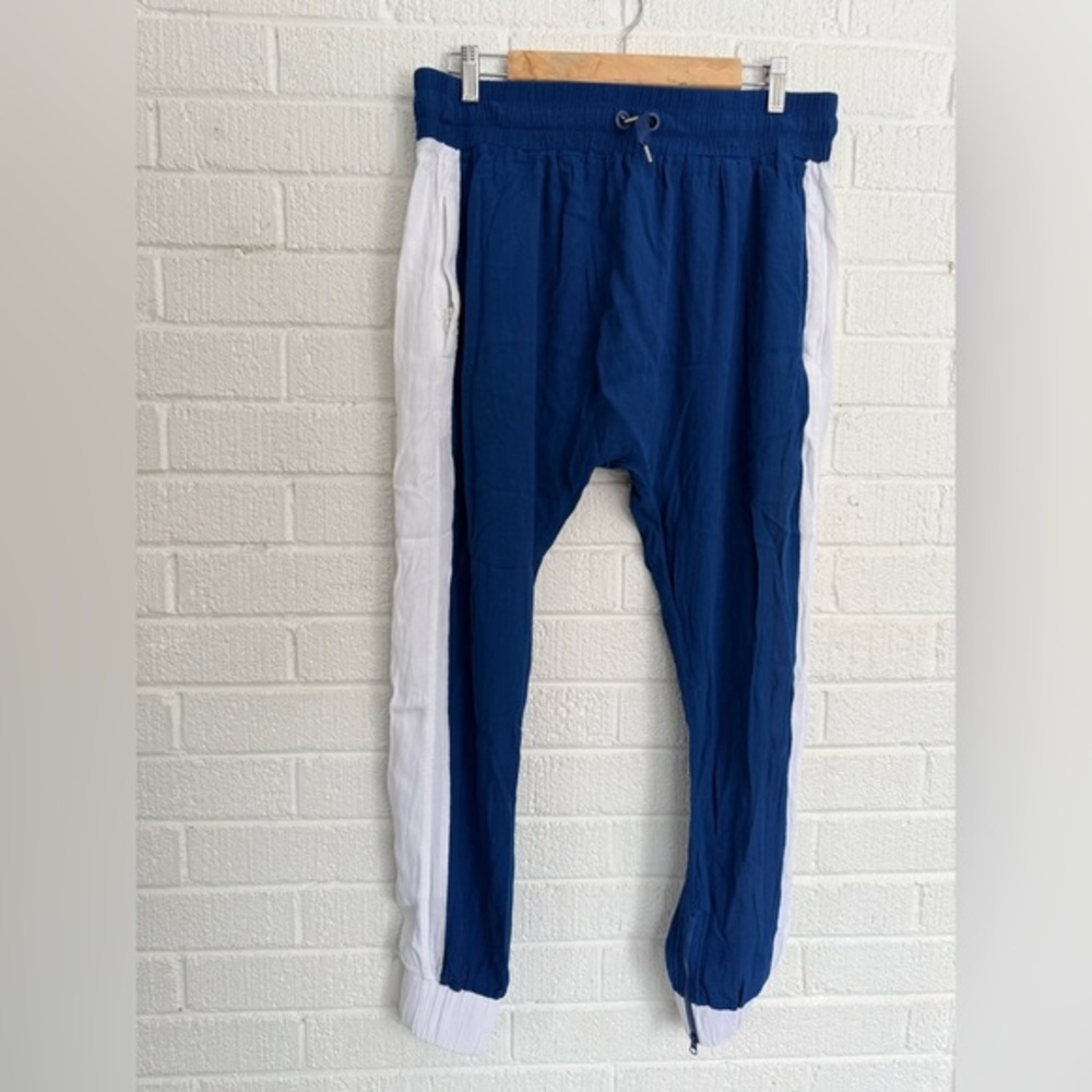 Lorna Jane Blue and White Track Pants